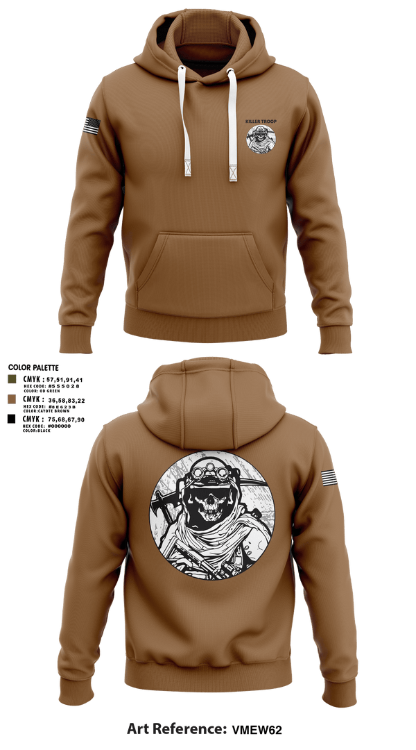 Gear Bag, Killer Troop, Army, Teamtime, Team time, sublimation, custom sports apparel, team uniforms, spirit wear, spiritwear, sports uniforms, custom shirts, team store, custom team store, fundraiser sports, apparel fundraiser