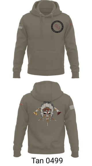 Hoodie, Seminole Battalion, Army, Teamtime, Team time, sublimation, custom sports apparel, team uniforms, spirit wear, spiritwear, sports uniforms, custom shirts, team store, custom team store, fundraiser sports, apparel fundraiser