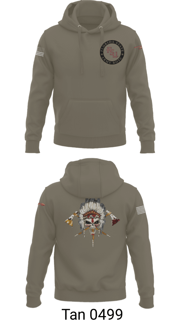 Hoodie, Seminole Battalion, Army, Teamtime, Team time, sublimation, custom sports apparel, team uniforms, spirit wear, spiritwear, sports uniforms, custom shirts, team store, custom team store, fundraiser sports, apparel fundraiser