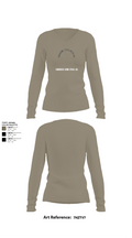 Crooked Wing Fowl Co. 60140412 Women's Long Sleeve V-neck Shirt - 28