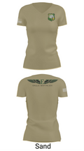 EASTERN MICHIGAN UNIVERSITY ROTC 943753 Women's Short Sleeve V-neck Shirt - 88