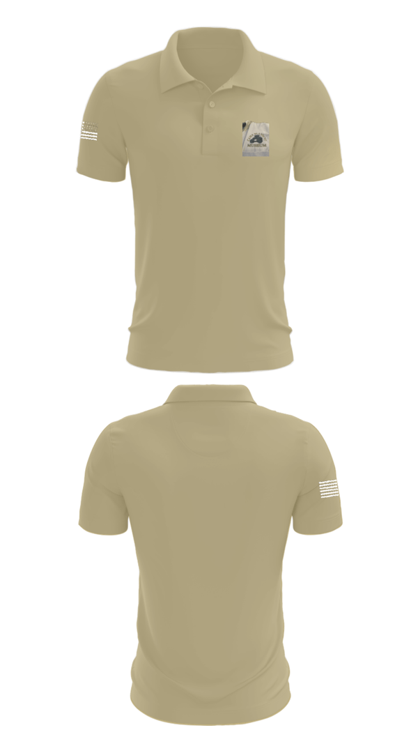 Short Sleeve Performance Polo, Camp Blanding Museum, Army, Teamtime, Team time, sublimation, custom sports apparel, team uniforms, spirit wear, spiritwear, sports uniforms, custom shirts, team store, custom team store, fundraiser sports, apparel fundraiser