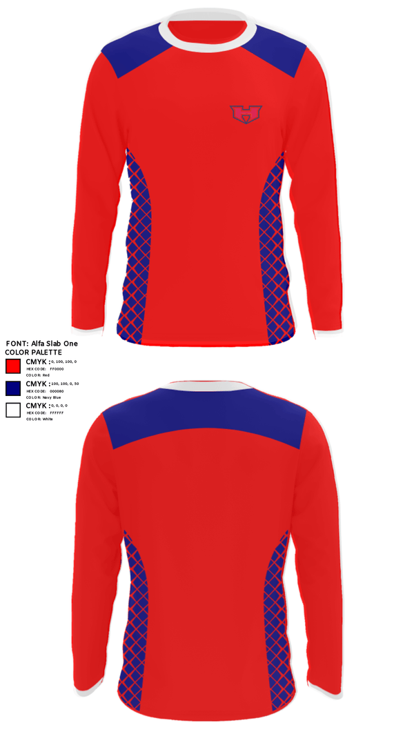 Long Sleeve Performance Shirt, White House Heritage High School Track, Track & Field, Teamtime, Team time, sublimation, custom sports apparel, team uniforms, spirit wear, spiritwear, sports uniforms, custom shirts, team store, custom team store, fundraiser sports, apparel fundraiser