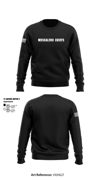Crew Neck Sweatshirt, Mescalero chiefs, , Teamtime, Team time, sublimation, custom sports apparel, team uniforms, spirit wear, spiritwear, sports uniforms, custom shirts, team store, custom team store, fundraiser sports, apparel fundraiser