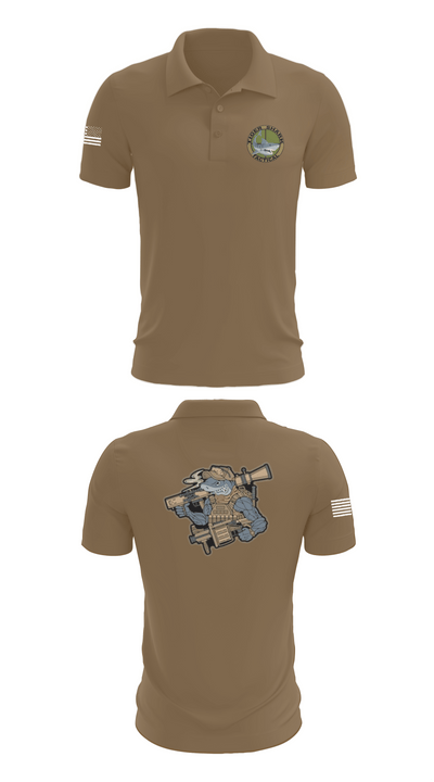 Wilmington Tiger Shark 19373018 Short Sleeve Performance Polo - 7