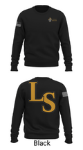 Lutheran South High School Tennis 8304460 Crew Neck Sweatshirt - 9