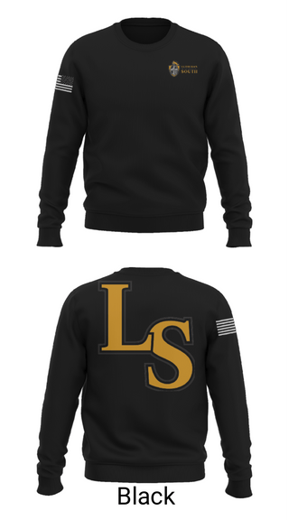 Crew Neck Sweatshirt, Lutheran South High School Tennis, Tennis, Teamtime, Team time, sublimation, custom sports apparel, team uniforms, spirit wear, spiritwear, sports uniforms, custom shirts, team store, custom team store, fundraiser sports, apparel fundraiser