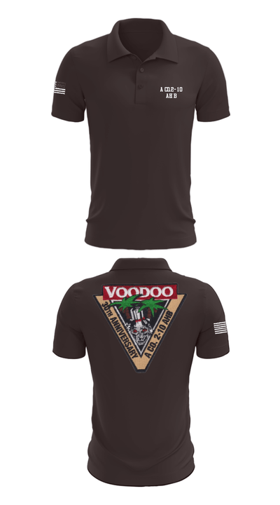 A Co.2-10 AHB 24005115 Short Sleeve Performance Polo - 31