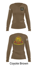 SOUTH CAROLINA ARMY NATIONAL GUARD 14160186 Women's Long Sleeve V-neck Shirt - 16