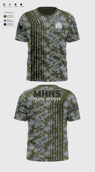 Short Sleeve Performance Shirt, Mohawk Hudson Humane Society, Law Enforcement Division, Police, Teamtime, Team time, sublimation, custom sports apparel, team uniforms, spirit wear, spiritwear, sports uniforms, custom shirts, team store, custom team store, fundraiser sports, apparel fundraiser