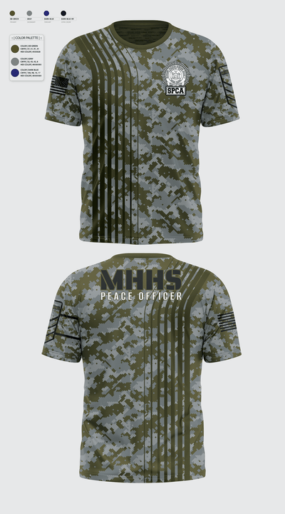 Mohawk Hudson Humane Society, Law Enforcement Division 82748774 Short Sleeve Performance Shirt - 1
