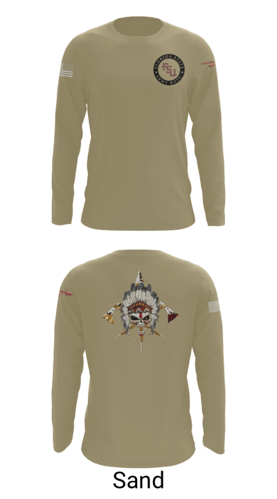 Seminole Battalion 90805231 Long Sleeve Performance Shirt - 86