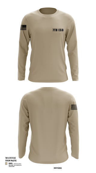 Long Sleeve Performance Shirt, 7th ESB, Marines, Teamtime, Team time, sublimation, custom sports apparel, team uniforms, spirit wear, spiritwear, sports uniforms, custom shirts, team store, custom team store, fundraiser sports, apparel fundraiser