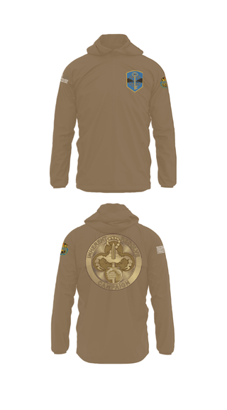 Windbreaker, 372 MOB, Army, Teamtime, Team time, sublimation, custom sports apparel, team uniforms, spirit wear, spiritwear, sports uniforms, custom shirts, team store, custom team store, fundraiser sports, apparel fundraiser