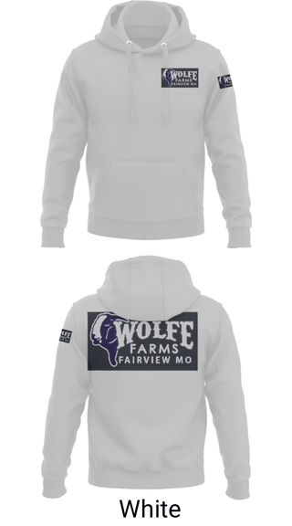 Hoodie, Wolfe FarmsWolfe Farms, , Teamtime, Team time, sublimation, custom sports apparel, team uniforms, spirit wear, spiritwear, sports uniforms, custom shirts, team store, custom team store, fundraiser sports, apparel fundraiser