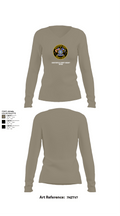 Chesterfield County Sheriff Office 79473922 Women's Long Sleeve V-neck Shirt -1 59