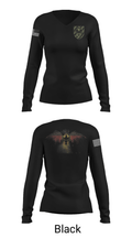 3./HSchRgt1 84402594 Women's Long Sleeve V-neck Shirt - 37