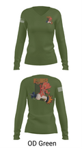 Hellraiser 15365776 Women's Long Sleeve V-neck Shirt - 57