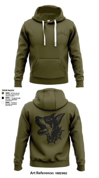 Delta Co 2-35 83859873 Hoodie - 1