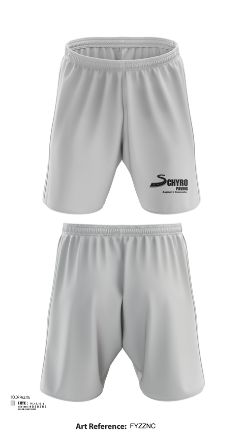 Athletic Shorts With Pockets, Schyro paving, , Teamtime, Team time, sublimation, custom sports apparel, team uniforms, spirit wear, spiritwear, sports uniforms, custom shirts, team store, custom team store, fundraiser sports, apparel fundraiser