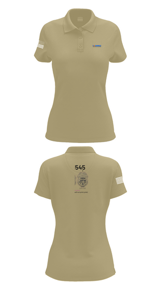 Womens Short Sleeve Performance Polo, TN VFW, Army, Teamtime, Team time, sublimation, custom sports apparel, team uniforms, spirit wear, spiritwear, sports uniforms, custom shirts, team store, custom team store, fundraiser sports, apparel fundraiser