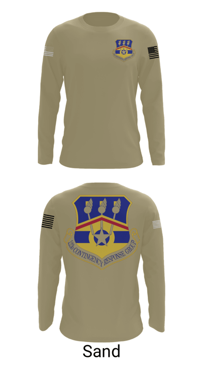 123d Contingency Response Group 43251587 Long Sleeve Performance Shirt - 48