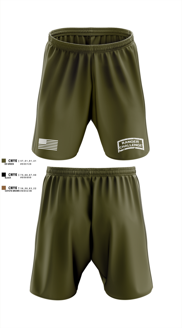 Athletic Shorts With Pockets, APSU RANGER CHALLENGE, Army, Teamtime, Team time, sublimation, custom sports apparel, team uniforms, spirit wear, spiritwear, sports uniforms, custom shirts, team store, custom team store, fundraiser sports, apparel fundraiser