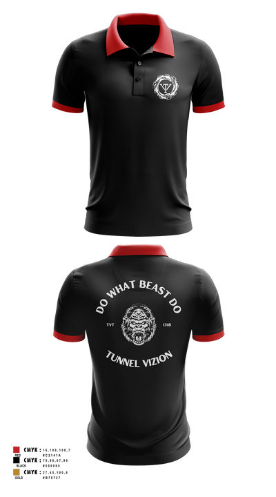 TUNNEL VIZION 60094204 Short Sleeve Performance Polo - 3