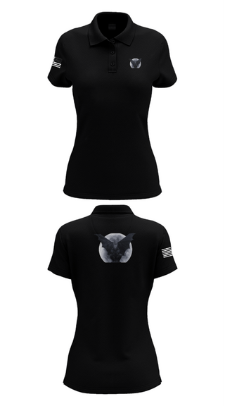 Women's Short Sleeve Performance Polo, Nocturnalz, Spirit Store, Teamtime, Team time, sublimation, custom sports apparel, team uniforms, spirit wear, spiritwear, sports uniforms, custom shirts, team store, custom team store, fundraiser sports, apparel fundraiser