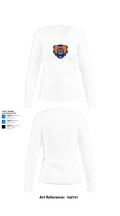 North Point Grizzlies 55035886 Women's Long Sleeve V-neck Shirt - 15