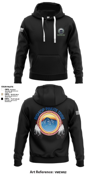 Hoodie, Bishop Paiute EMO/ Hazardous Fiels Reduction, Fire Department, Teamtime, Team time, sublimation, custom sports apparel, team uniforms, spirit wear, spiritwear, sports uniforms, custom shirts, team store, custom team store, fundraiser sports, apparel fundraiser