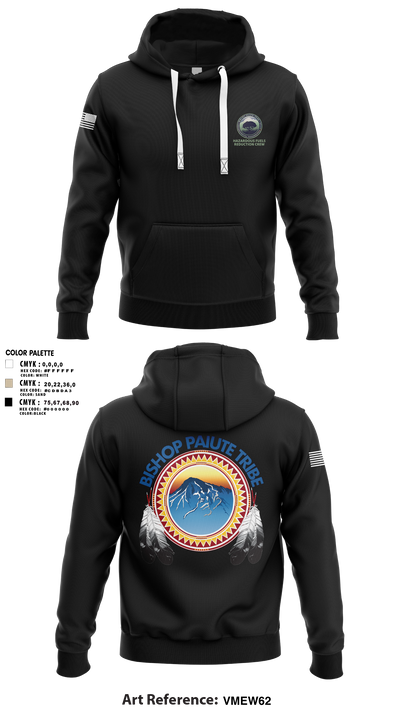 Bishop Paiute EMO/ Hazardous Fiels Reduction 49408789 Hoodie - 9