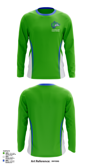 Long Sleeve Performance Shirt, Littlerock High School Football, , Teamtime, Team time, sublimation, custom sports apparel, team uniforms, spirit wear, spiritwear, sports uniforms, custom shirts, team store, custom team store, fundraiser sports, apparel fundraiser