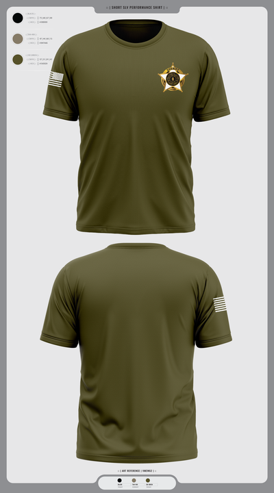 Deputy Cleveland 11330003 Short Sleeve Performance Shirt - 1