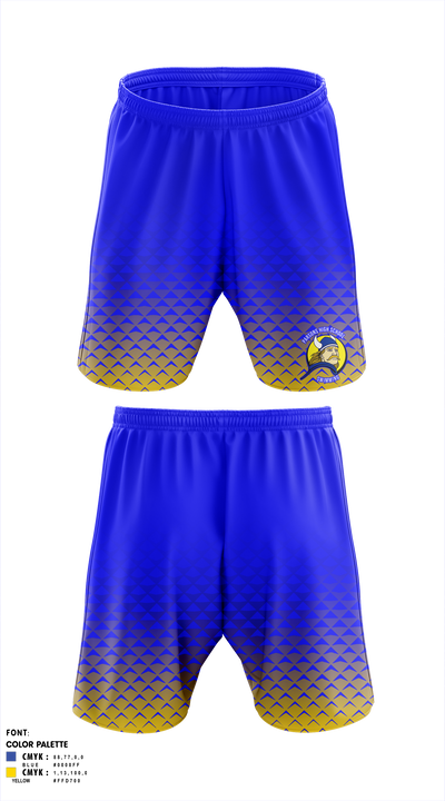 Parsons High School Swimming 23656588 Athletic Shorts With Pockets - 1