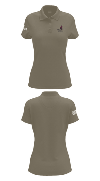 Womens Short Sleeve Performance Polo, West Creek High School Cross Country, Cross Country, Teamtime, Team time, sublimation, custom sports apparel, team uniforms, spirit wear, spiritwear, sports uniforms, custom shirts, team store, custom team store, fundraiser sports, apparel fundraiser