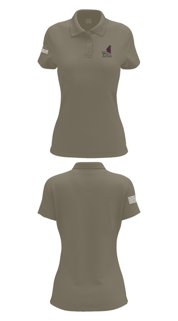 Womens Short Sleeve Performance Polo, West Creek High School Cross Country, Cross Country, Teamtime, Team time, sublimation, custom sports apparel, team uniforms, spirit wear, spiritwear, sports uniforms, custom shirts, team store, custom team store, fundraiser sports, apparel fundraiser