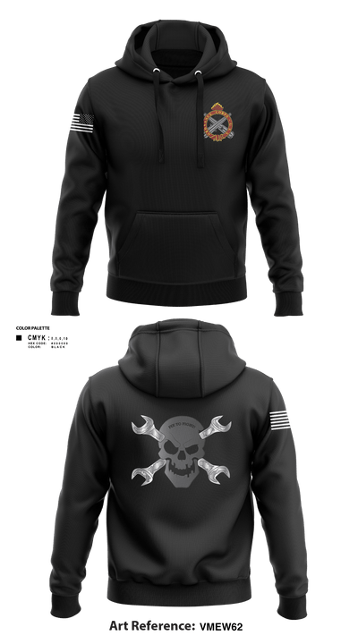 758th SMC 429395 Hoodie - 3