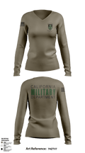 143rd Military Police SPT DET 83937109 Women's Long Sleeve V-neck Shirt - 1