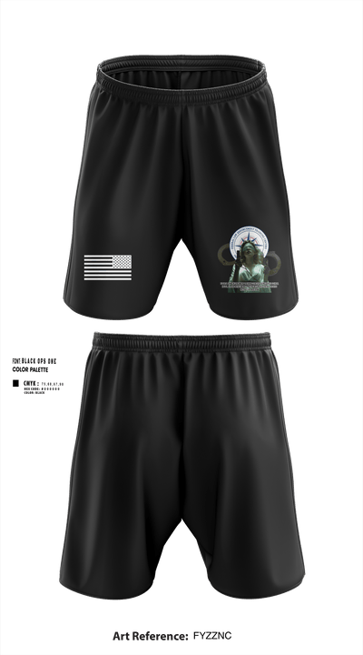 U.S. Federal Law Enforcement Training Center Law Enforcement Control Tactics Instructor Training Program LECTITP 3663702 Athletic Shorts With Pockets - 27
