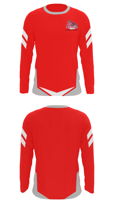 Archer High School Tennis 49257029 Long Sleeve Performance Shirt - 35
