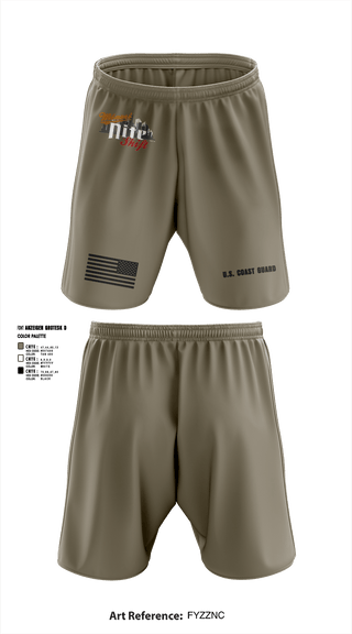 Athletic Shorts With Pockets, Air Station Miami, Coast Guard, Teamtime, Team time, sublimation, custom sports apparel, team uniforms, spirit wear, spiritwear, sports uniforms, custom shirts, team store, custom team store, fundraiser sports, apparel fundraiser