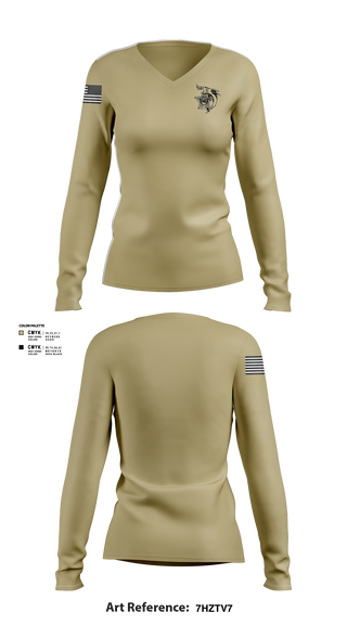 Womens Long Sleeve Vneck Shirt, Marine Unit, Police, Teamtime, Team time, sublimation, custom sports apparel, team uniforms, spirit wear, spiritwear, sports uniforms, custom shirts, team store, custom team store, fundraiser sports, apparel fundraiser