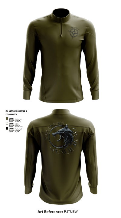 NIRT 4083324 Quarter Zip Jacket - 8