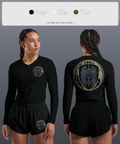 Overwatch Defense International 38447114 Women's Long Sleeve V-neck Shirt - 1