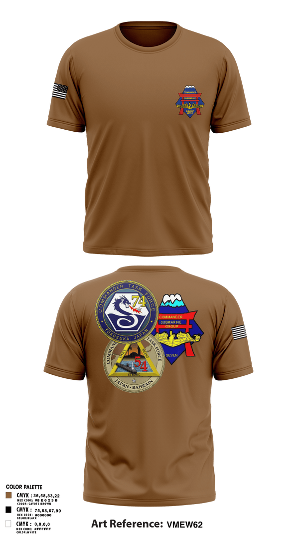 Old School Cotton Feel Shirt, Submarine Group 7 N4, Navy, Teamtime, Team time, sublimation, custom sports apparel, team uniforms, spirit wear, spiritwear, sports uniforms, custom shirts, team store, custom team store, fundraiser sports, apparel fundraiser
