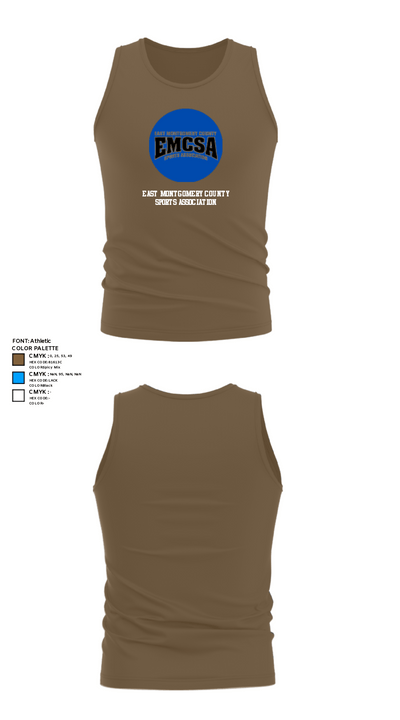 East Montgomery County Sports Association 83538044 Tank Top - 7