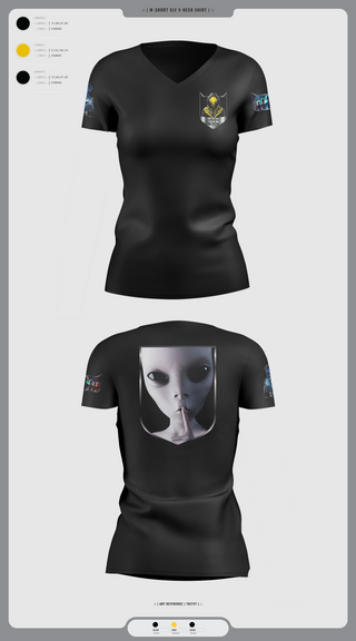 Womens Short Sleeve Vneck Shirt, SVR Private Security Service, , Teamtime, Team time, sublimation, custom sports apparel, team uniforms, spirit wear, spiritwear, sports uniforms, custom shirts, team store, custom team store, fundraiser sports, apparel fundraiser