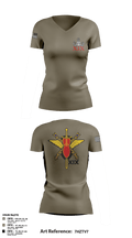19th EOD 62274073 Women's Short Sleeve V-neck Shirt - 2
