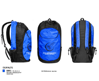 Gear Bag, Rocky Mountain Middle School Football, Football, Teamtime, Team time, sublimation, custom sports apparel, team uniforms, spirit wear, spiritwear, sports uniforms, custom shirts, team store, custom team store, fundraiser sports, apparel fundraiser